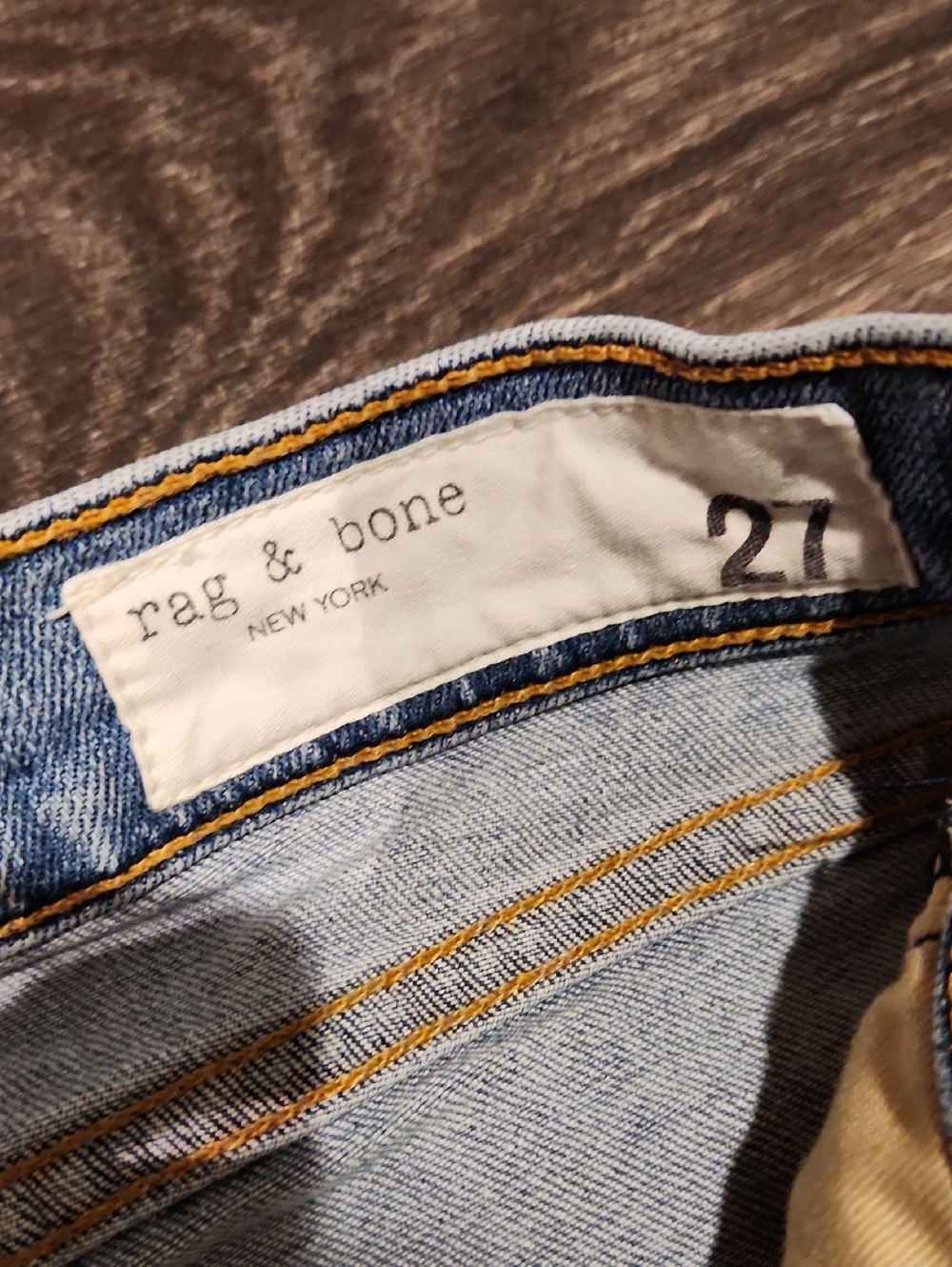 ❤️ RAG & BONE DRE CAPRI SLIM CROPPED JEANS, DISTRESSED, 4 (27) - Picture 9 of 11